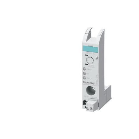 3RF2906-0FA08 - 3RF2906-0FA08 SIEMENS Load monitoring basis Current range 6 A / 40 °C Control voltage 24 V DC for semiconduc..