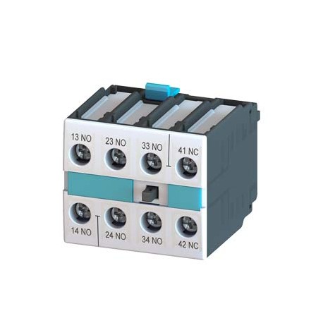 3RH1921-1FA31 - 3RH1921-1FA31 SIEMENS Attachable block, 4-pole, 3 NO + 1 NC, EN 50005 ! Phased-out product! Successor is SIR..