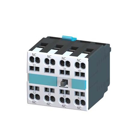3RH1921-2FA04 - 3RH1921-2FA04 SIEMENS Auxiliary switch block, 4 NC, EN 50005 Spring type, size S0 ... S12 for contactor rela..