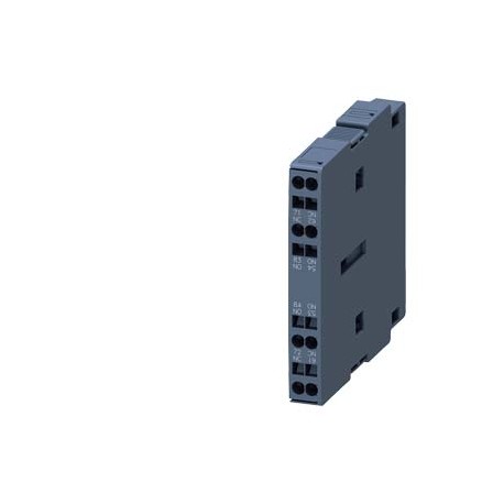 3RH1921-2JA11 - 3RH1921-2JA11 SIEMENS second lateral Auxiliary switch, 1 NO, 1 NC, spring-type terminal, for contactors 3RT1