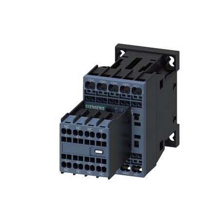 3RH2344-2BB40 - 3RH2344-2BB40 SIEMENS Contactor relay, 4 NO + 4 NC, 24 V DC, Size S00, spring-type terminal, Removable auxil..