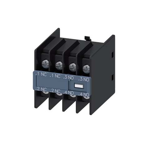 3RH2911-4HA22 - 3RH2911-4HA22 SIEMENS Auxiliary switch on the front, 2 NO + 2 NC Current path 1 NC, 1 NC, 1 NO, 1 NO for 3RH..