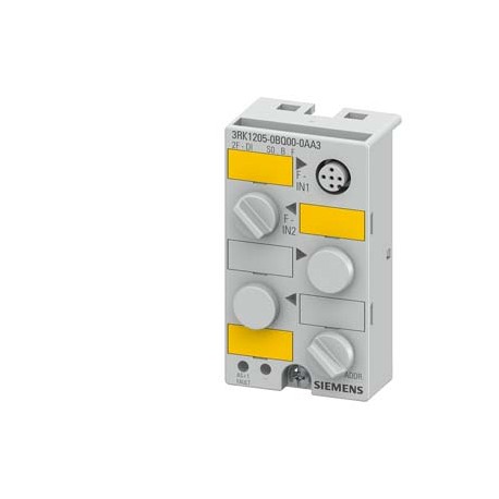 3RK1205-0BQ00-0AA3 - 3RK1205-0BQ00-0AA3 SIEMENS ASIsafe compact module K45F digital safety, 2 F-DI, IP67 2 x input for mechanical..