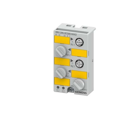 3RK1205-0CQ00-0AA3 - 3RK1205-0CQ00-0AA3 SIEMENS ASIsafe compact module K45F digital safety, 4 F-DI, IP67 4 x input for mechanical..