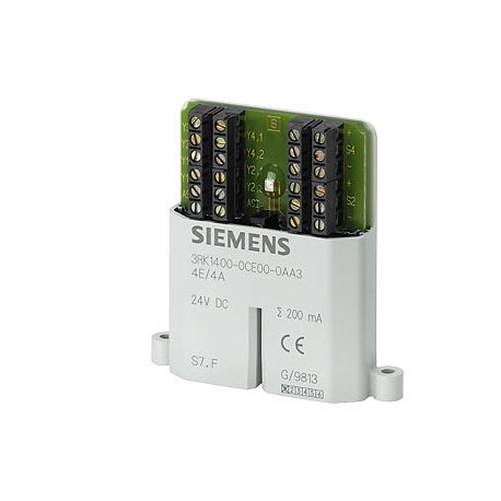 3RK1400-0CE00-0AA3 - 3RK1400-0CE00-0AA3 SIEMENS AS-i flat module, digital 4 DI/4 DQ, IP20 4 x inputs for 3-wire sensor 4 x output..