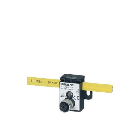 3RK1901-1NR10 - 3RK1901-1NR10 SIEMENS AS-Interface M12 branch U ASI without Uaux, with M12 socket IP67/68/69K, max. 4 A