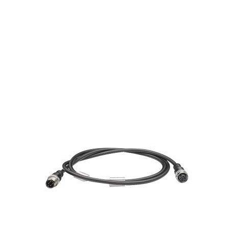 3RK1902-4PB15-3AA0 - 3RK1902-4PB15-3AA0 SIEMENS Control cable, pre-assembled M12 straight cable socket M12 straight connector 1.5..