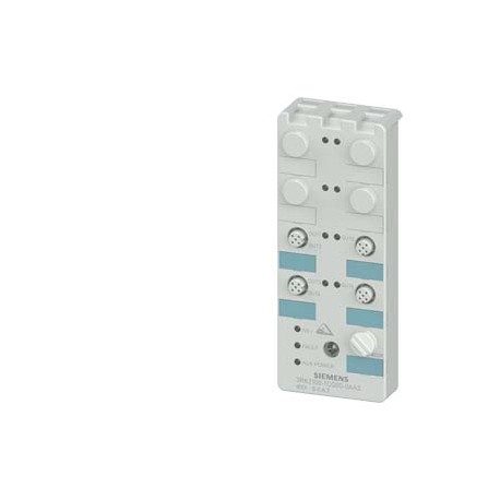 3RK2100-1CQ00-0AA3 - 3RK2100-1CQ00-0AA3 SIEMENS AS-i compact module K60 digital A/B slave, 4 DQ, IP67 4 x output, 2 A 24 V DC max..