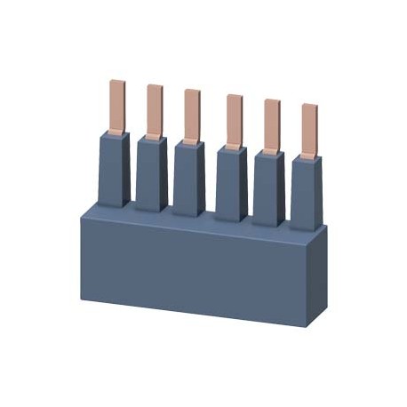 3RM1910-1AA - 3RM1910-1AA SIEMENS Accessory for SIRIUS 3RM1 3-phase busbar for 2 motor starters Modular spacing 22.5 mm Sc..