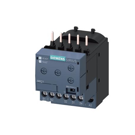 3RR2141-1AA30 - 3RR2141-1AA30 SIEMENS Monitoring relay, can be mounted to Contactor 3RT2, Size S00 basic, analog adjustment ..