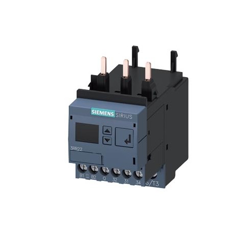 3RR2242-1FA30 - 3RR2242-1FA30 SIEMENS Monitoring relay, can be mounted to Contactor 3RT2, Size S0 standard, digitally adjust..