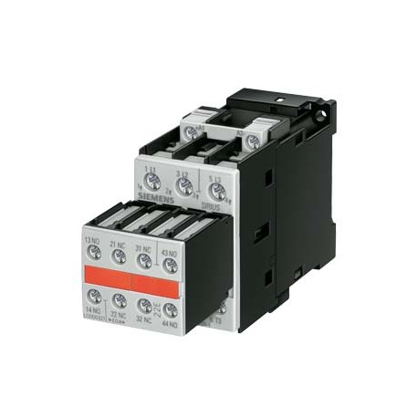 3RT1024-1BB44-3MA0 - 3RT1024-1BB44-3MA0 SIEMENS CONTACTOR, AC-3, 5,5KW/400V, 2NO+2NC, PERMANENT. JOINTED 24V DC, 3-POLE, SIZE S0..
