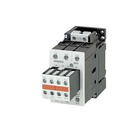 3RT1036-1AK64-3MA0 - 3RT1036-1AK64-3MA0 SIEMENS Power contactor, AC-3 50 A, 22 kW / 400 V 120 V AC, 60 Hz, 2 NO + 2 NC, captive, ..