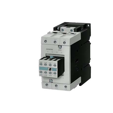 3RT1044-1BG44 - 3RT1044-1BG44 SIEMENS Power contactor, AC-3 65 A, 30 kW / 400 V 125 V DC, 2 NO + 2 NC, 3-pole, Size S3, Scre..