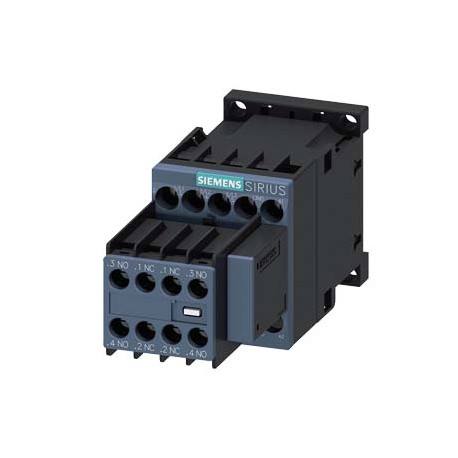 3RT2016-1CN27 - 3RT2016-1CN27 SIEMENS Power contactor, AC-3 9 A, 4 kW / 400 V 3 NO + 2 NC, 220 V AC 50 / 60 Hz, 3-pole, Size..