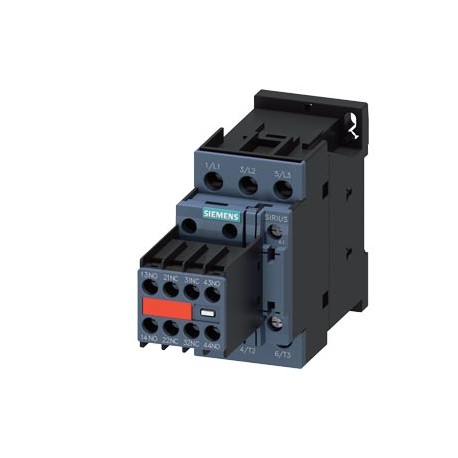 3RT2024-1CK64-3MA0 - 3RT2024-1CK64-3MA0 SIEMENS Power contactor, AC-3 12 A, 5.5 kW / 400 V 2 NO + 2 NC, 110 V AC, 50 Hz 120 V, 60..