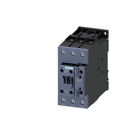 3RT2037-1KB40 - 3RT2037-1KB40 SIEMENS Power contactor, AC-3 65 A, 30 kW / 400 V 1 NO + 1 NC, 24 V DC with varistor 3-pole, S..