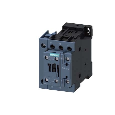 3RT2526-1BJ80 - 3RT2526-1BJ80 SIEMENS Power contactor, AC-3 25 A, 11 kW / 400 V 2 NO + 2 NC 72 V DC 4-pole size S0 screw ter..