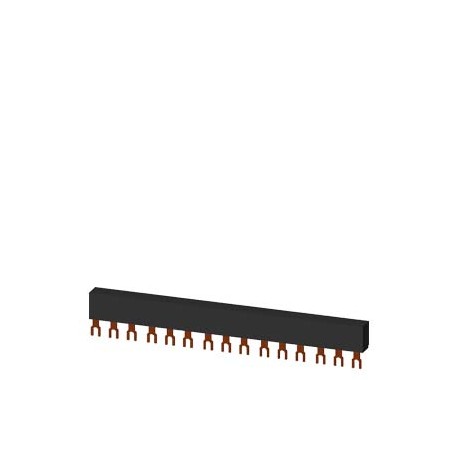 3RV1915-1DB - 3RV1915-1DB SIEMENS 3-phase busbars Modular spacing 45 mm for 5 switches Fork shape connections