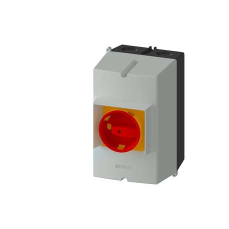 3RV1923-1GA01 - 3RV1923-1GA01 SIEMENS Cast aluminum surface mounting enclosure Degree of protection IP65 72 mm installation ..