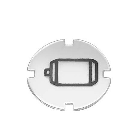 3SB2901-4PA - 3SB2901-4PA SIEMENS Inscription plate for pushbutton and illuminated pushbutton, flat, milky with black font..