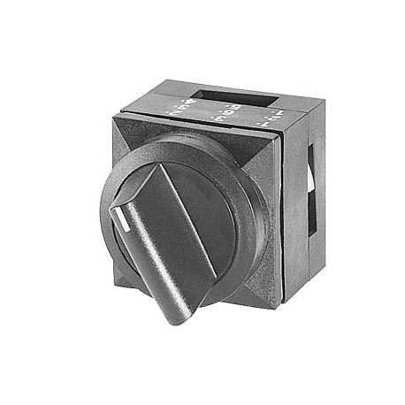 3SB3110-2DA21 - 3SB3110-2DA21 SIEMENS 26X26MM PLASTIC SQUARE ACTUATOR: SELECTOR SWITCH LATCHING 3 SWITCH POSITIONS I-O-II N..