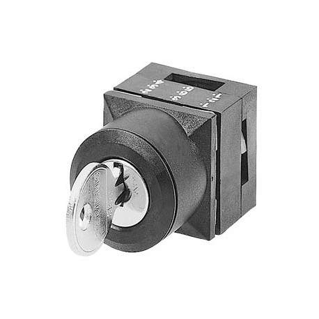 3SB3110-4AD21 - 3SB3110-4AD21 SIEMENS 26X26MM SQUARE PLASTIC ACTUATOR: RONIS LOCK WITH 2 KEYS MAINTAINED CONTACT 2 SWITCH P..