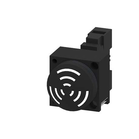3SB3233-7BA10 - 3SB3233-7BA10 SIEMENS 22MM PLASTIC ROUND COMPLETE UNIT COMBINATION: ACOUSTIC SIGNALING DEVICE CONTINUOUS TO..