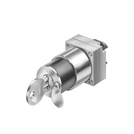 3SB3500-5RD51 - 3SB3500-5RD51 SIEMENS 22MM METAL ROUND ACTUATOR: IKON KEY-OPER.SWITCH W. 2 KEYS LEFT LATCH.,RI.MOMEN.CONT.T..