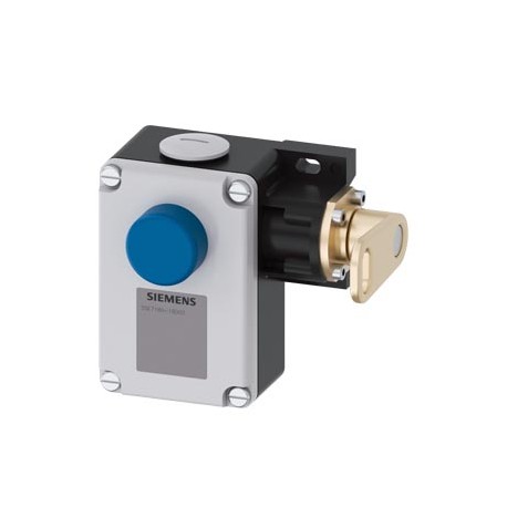 3SE7160-1BD00 - 3SE7160-1BD00 SIEMENS Cable-operated switch and lever Metal enclosure, 2 x M25 x 1.5 1 NO+1 NC, latching EN ..
