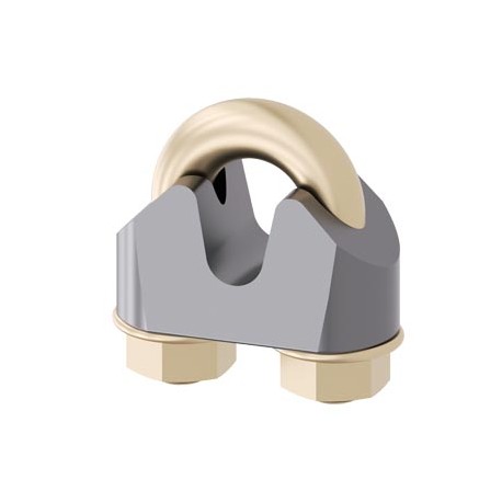 3SE7942-1AA - 3SE7942-1AA SIEMENS Rope clamp, 2x Diameter 4 mm, made of steel Packaging as set (4 units)