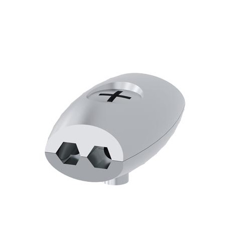 3SE7941-1AC - 3SE7941-1AC SIEMENS Rope clamp, egg-shape, 2x diameter 4 mm, made of steel