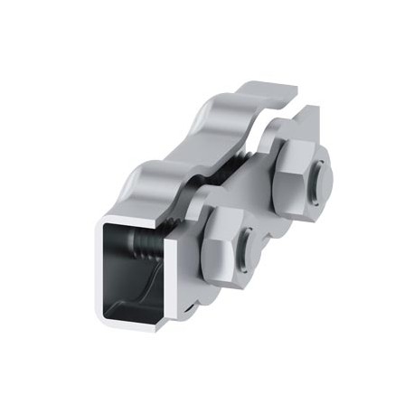 3SE7944-1AC - 3SE7944-1AC SIEMENS Rope clamp, duplex, 2x Diameter 4 mm, made of steel Packaging as set (4 units)