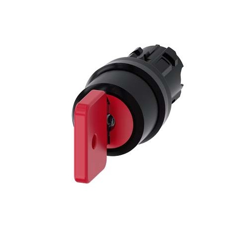 3SU1000-4FL01-0AA0 - 3SU1000-4FL01-0AA0 SIEMENS Key-operated switch O.M.R, 22 mm, round, plastic, lock number 73037, red, with 2 ..