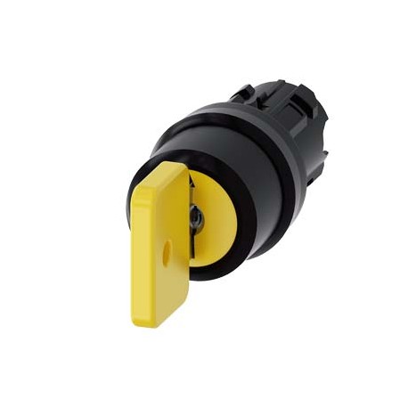 3SU1000-4JL11-0AA0 - 3SU1000-4JL11-0AA0 SIEMENS Key-operated switch O.M.R, 22 mm, round, plastic, lock number 73033, yellow, with..