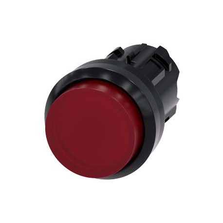 3SU1001-0BB20-0AA0 - 3SU1001-0BB20-0AA0 SIEMENS Illuminated pushbutton, 22 mm, round, plastic, red, pushbutton, raised momentary ..