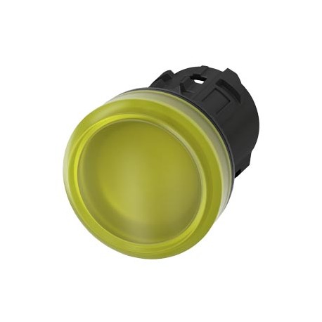 3SU1001-6AA30-0AA0 - 3SU1001-6AA30-0AA0 SIEMENS Indicator lights, 22 mm, round, plastic, yellow, lens, smooth
