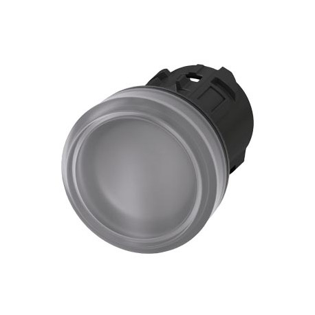 3SU1001-6AA70-0AA0 - 3SU1001-6AA70-0AA0 SIEMENS Indicator lights, 22 mm, round, plastic, clear, lens, smooth