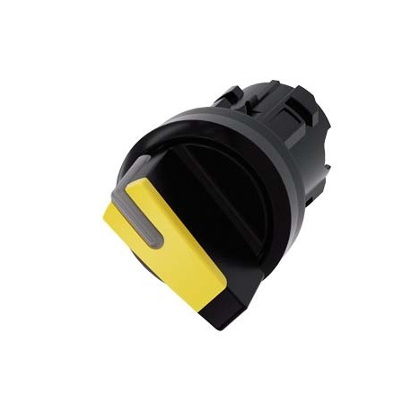 3SU1002-2BF30-0AA0 - 3SU1002-2BF30-0AA0 SIEMENS Selector switch, illuminable, 22 mm, round, plastic, yellow, selector switch, sho..