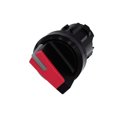 3SU1002-2BF20-0AA0 - 3SU1002-2BF20-0AA0 SIEMENS Selector switch, illuminable, 22 mm, round, plastic, red, selector switch, short,..