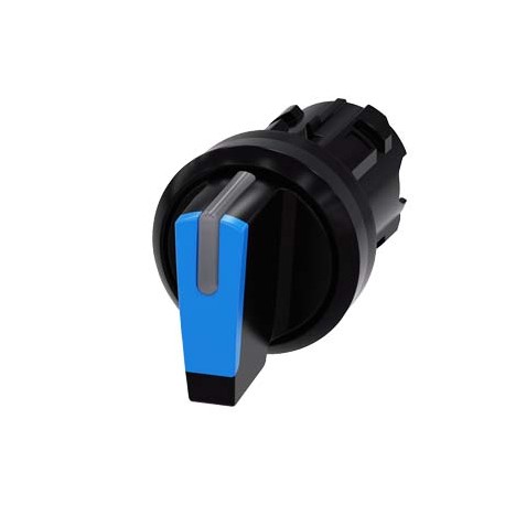 3SU1002-2BL50-0AA0 - 3SU1002-2BL50-0AA0 SIEMENS Selector switch, illuminable, 22 mm, round, plastic, blue, selector switch, short..