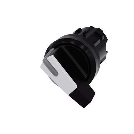 3SU1002-2CF60-0AA0 - 3SU1002-2CF60-0AA0 SIEMENS Selector switch, illuminable, 22 mm, round, plastic, white, selector switch, long..