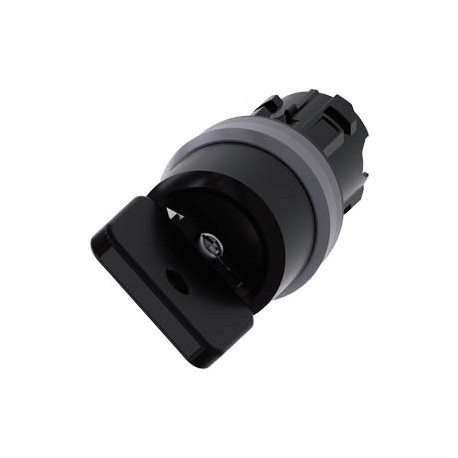 3SU1030-4HF01-0AA0 - 3SU1030-4HF01-0AA0 SIEMENS Key-operated switch O.M.R, 22 mm, round, plastic with metal front ring, lock numb..