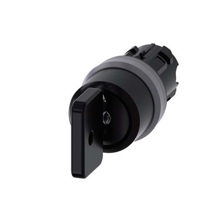 3SU1030-4HL11-0AA0 - 3SU1030-4HL11-0AA0 SIEMENS Key-operated switch O.M.R, 22 mm, round, plastic with metal front ring, lock numb..