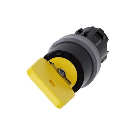 3SU1030-4JF01-0AA0 - 3SU1030-4JF01-0AA0 SIEMENS Key-operated switch O.M.R, 22 mm, round, plastic with metal front ring, lock numb..