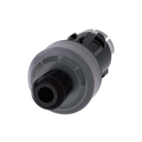 3SU1030-4WS10-0AA0 - 3SU1030-4WS10-0AA0 SIEMENS ID key-operated switch, 22 mm, round, plastic with metal front ring, black, RFID,..