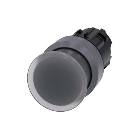 3SU1031-1AD70-0AA0 - 3SU1031-1AD70-0AA0 SIEMENS Illuminated mushroom pushbutton, 22 mm, round, plastic with metal front ring, cle..