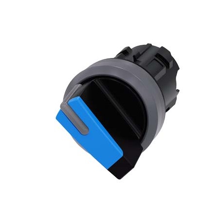 3SU1032-2BF50-0AA0 - 3SU1032-2BF50-0AA0 SIEMENS Selector switch, illuminable, 22 mm, round, plastic with metal front ring, blue, ..