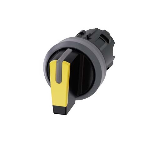 3SU1032-2BP30-0AA0 - 3SU1032-2BP30-0AA0 SIEMENS Selector switch, illuminable, 22 mm, round, plastic with metal front ring, yellow..