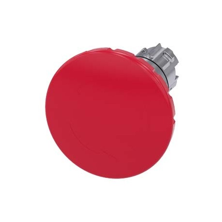 3SU1050-1JB20-0AA0 - 3SU1050-1JB20-0AA0 SIEMENS EMERGENCY STOP mushroom pushbutton, 22 mm, round, metal, shiny, red, 60 mm, posit..